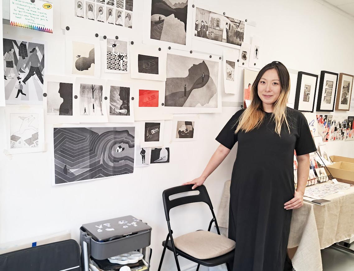 マンウィズ 直筆 サイン ポスター 2025年 EU UK Woolwich Open Studios 2025 | Thames-Side Studios